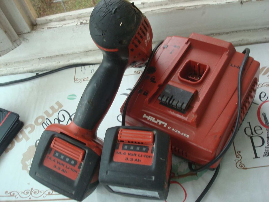Autofiletanta bormasina impact Li-ion Hilti SFH 14-A ,3.3 A,incarcator
