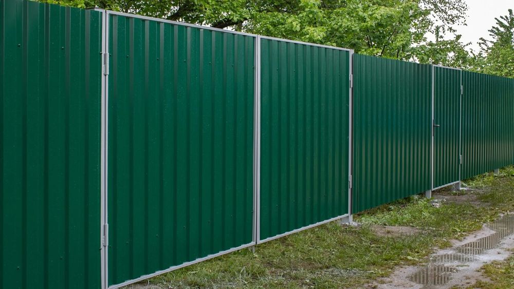 Монтаж заборов и ворот. Сварка.