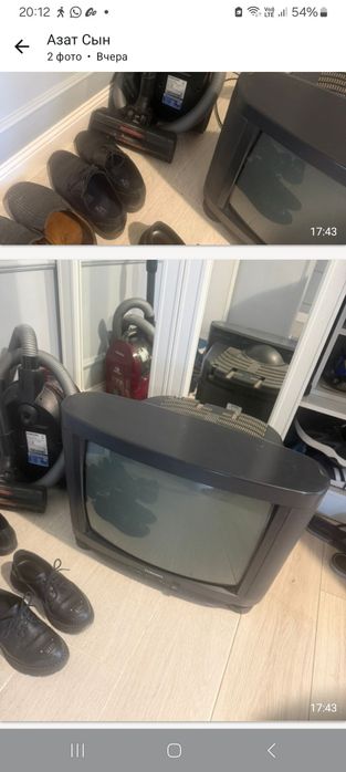 Телевизор  цветной в рвбочем состоянии