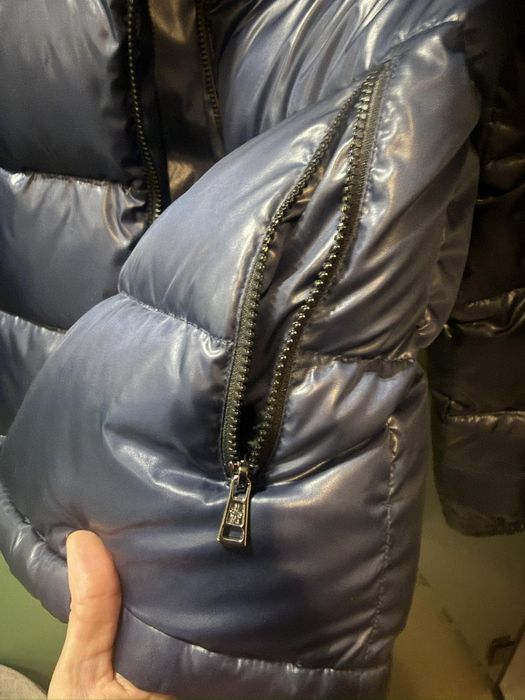 Оригинално зимно яке с гъши пух Moncler размер XL