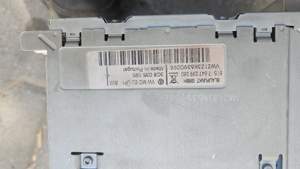 Радио CD player за  VW SCIROCCO