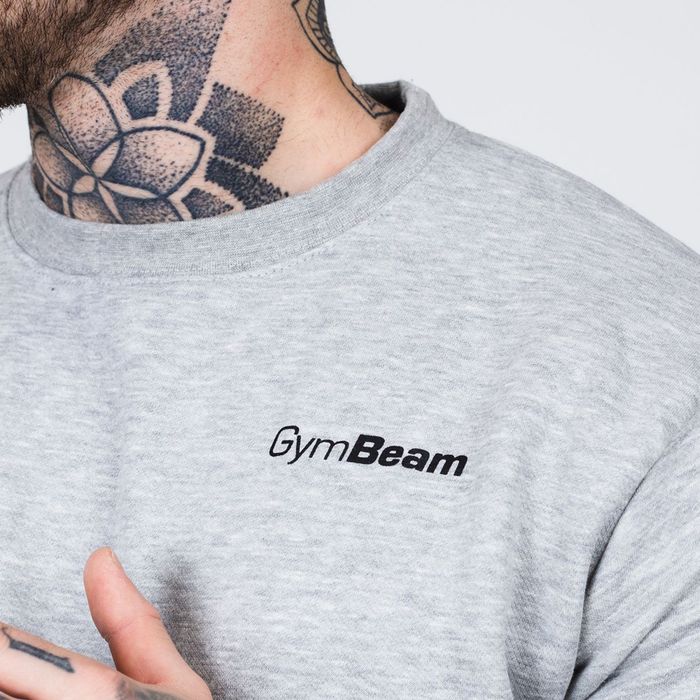 Суичър GymBeam Basic Grey