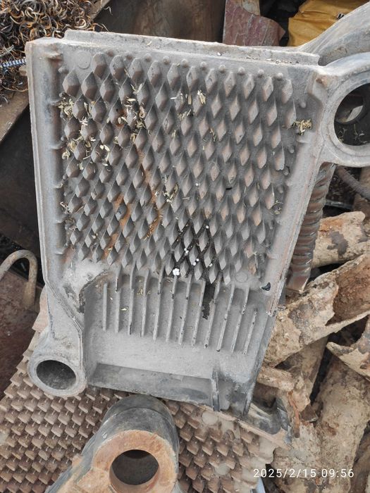 чугунные секции делаем копии из стали