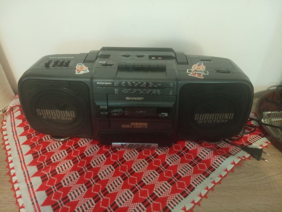 Dublu Radio Casetofon Sharp WQ T-370H