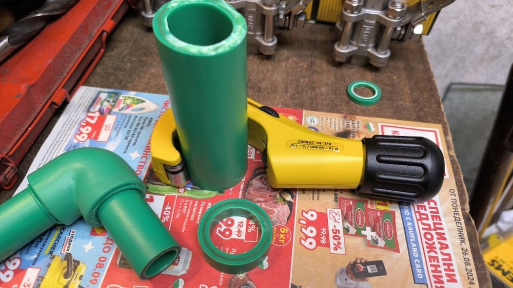 Тръборез за PPR тръби 10-40мм REMS RAS P 10-40T