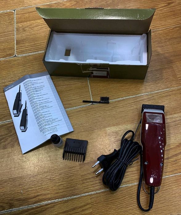 Машинка для стрижки волос MOSER 1400 Edition бордовый