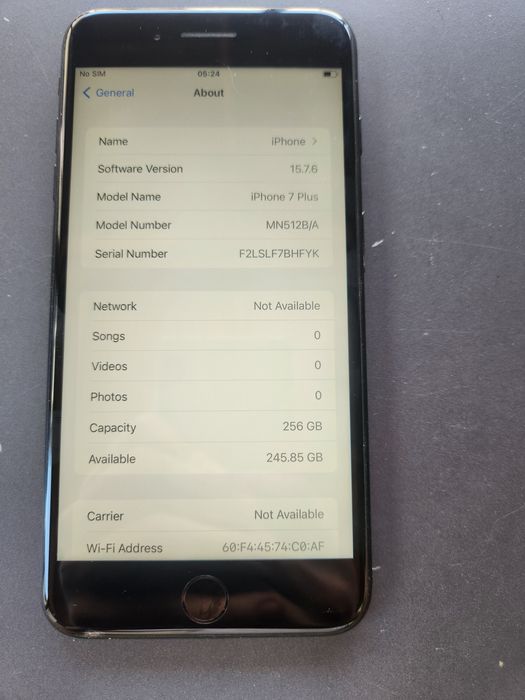 Iphone 7 plus 256gb