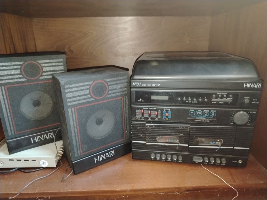 уредба Hinari MID 7 (грамофон, касетофон)