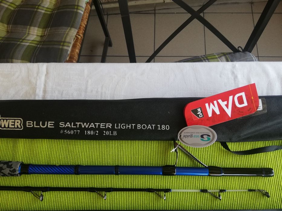 REDUCERE Lansete somn DAM SteelPower Blue 1,80m -Germany