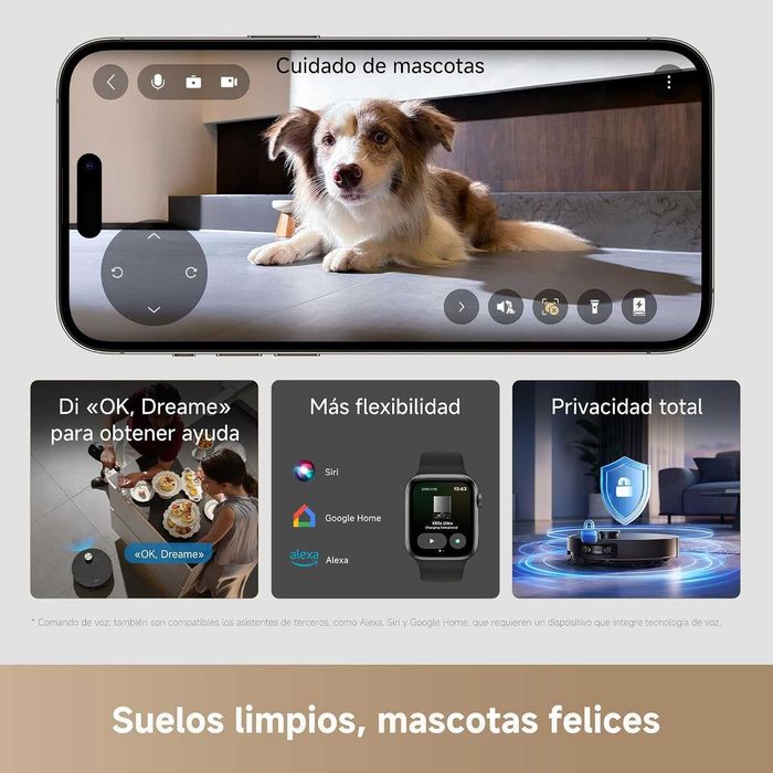 Нова AI Прахомускачка Робот за Сухо и Мокро Почистване Dreame X50s Ultra Slim, 2 години Гаранция, 35,000 Pa