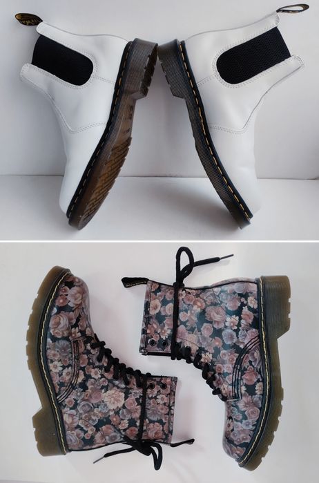 Нови Dr. Martens и Dr. Termans Дамски Боти Естествена Кожа Номер 38