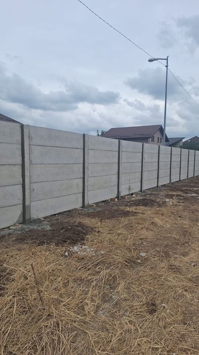 Gard beton prefabricat montaj inclus