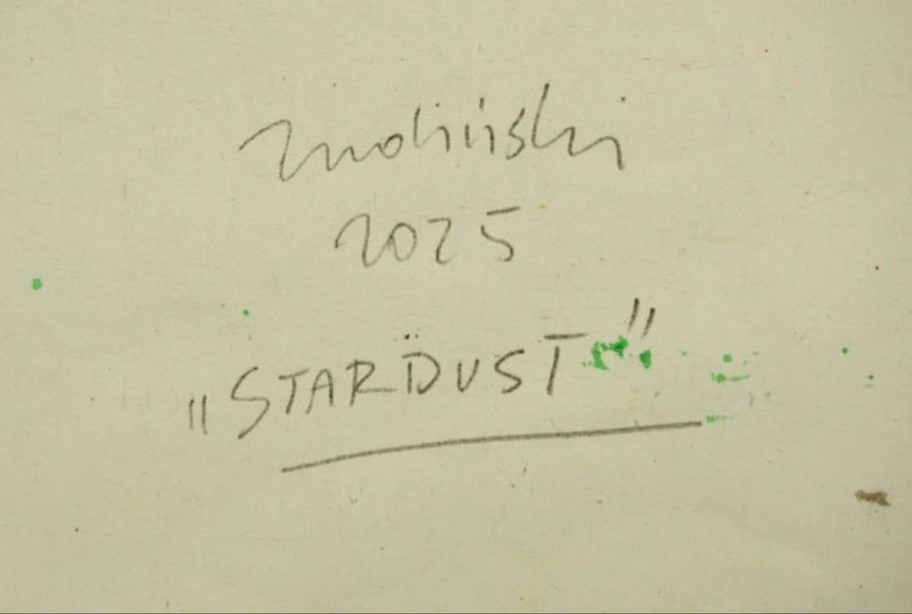 Waldemar Zwolinski - STARDUST XXL - Tablou original (100% Handpainted)