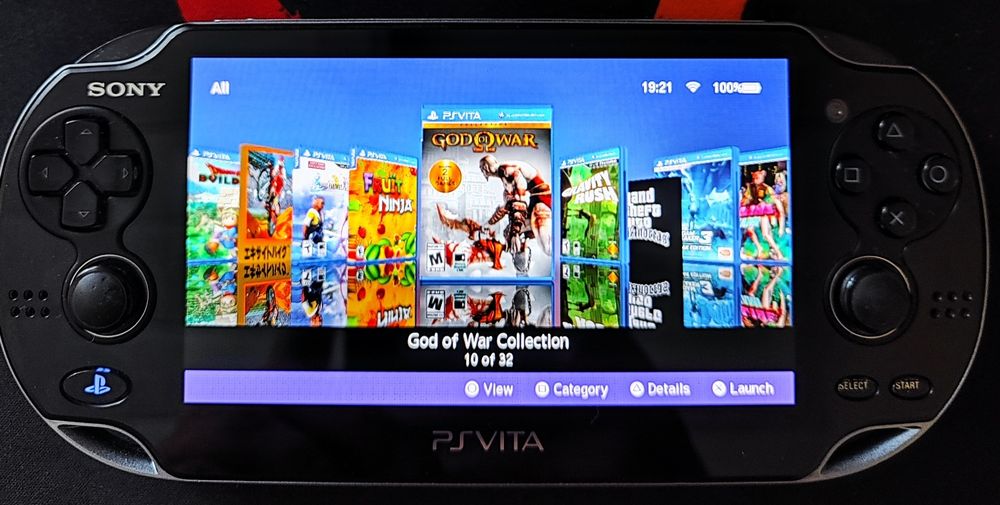 PS Vita Model 1000 Modat