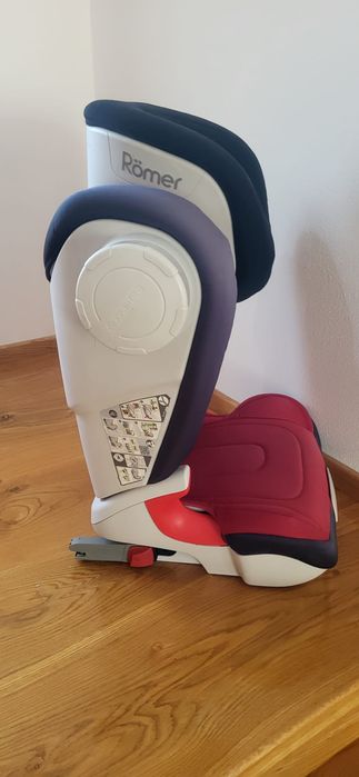 Scaun auto Britax Romer Kidfix XP SICT Flame Red, ISOFIX, 15-36 kg, Rosu