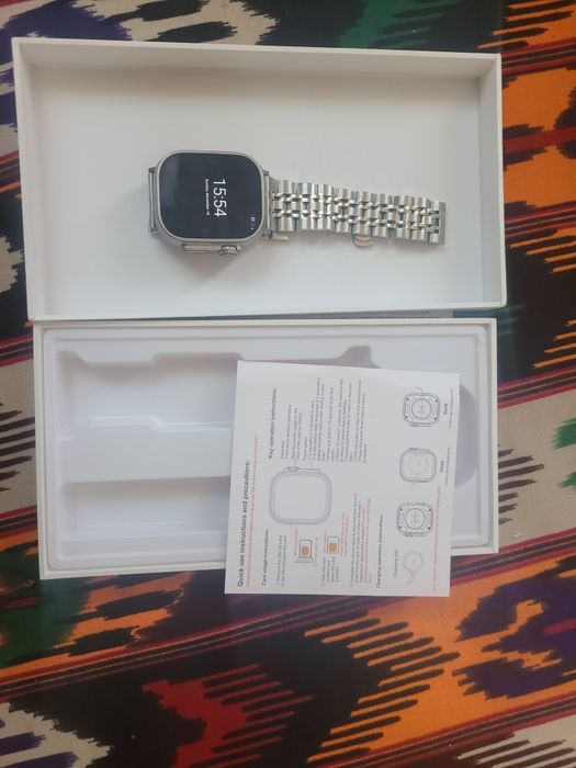 Smart soat xotirasi 16 gb ishlashi zor simkarta oqiydi Holati yangiday