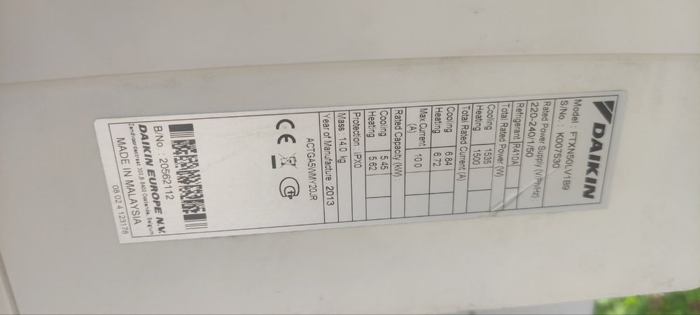 Инверторен климатик DAIKIN Profesional 18000 BTU