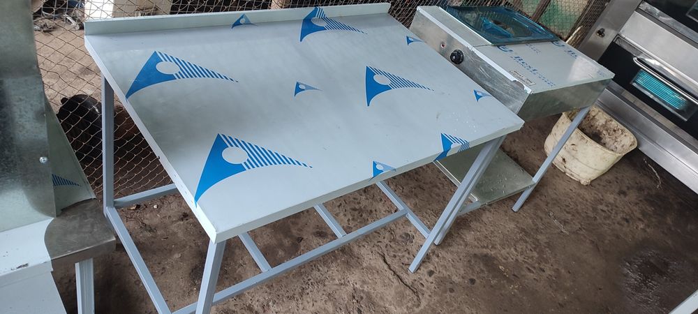 Нержавейки стол Nerjavika stol va stilajlar bor перашка Perashka apara