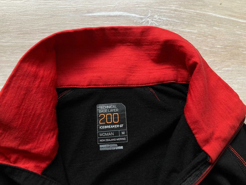 Icebreaker GT Technical Base Layer 200 merino дамска мерино блуза фланела размер М