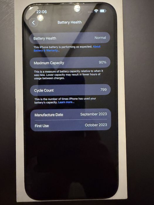 iPhone 15 Pro Max – 512GB – Отлично състояние