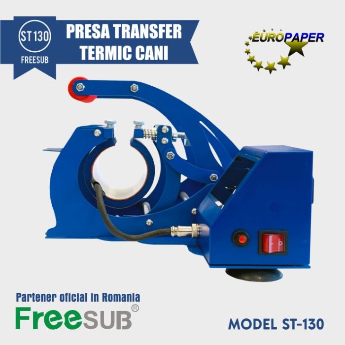 Presa termica pentru cani ST-130 - personalizare prin sublimare cani