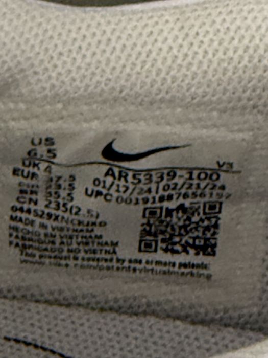 Nike AF1 -AR5339-100