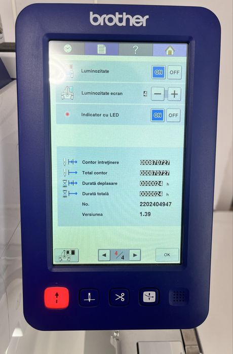 Mașină de brodat Brother VR – ca nouă, doar 24h folosită + accesorii