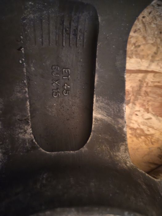 5 jante originale chevrolet aveo, prindere 4x100, R15