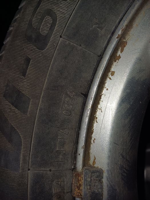 Опель диски 5×110 комплект с шинами