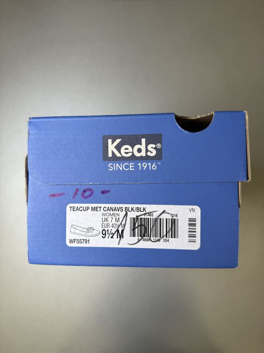 Keds Teacup Metallic Дамски обувки балеринки EU 40.5