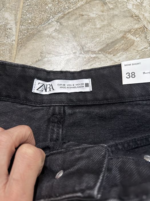 Къси дънкови панталонки Zara Mom jeans