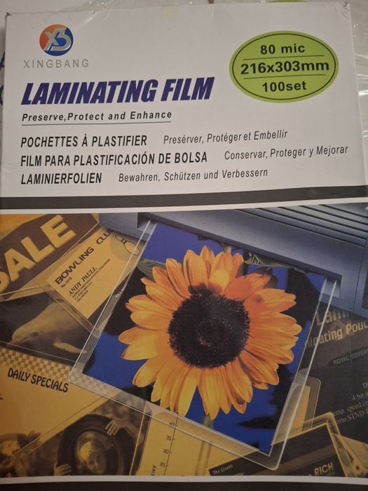 Продаю пленку для ламинирование