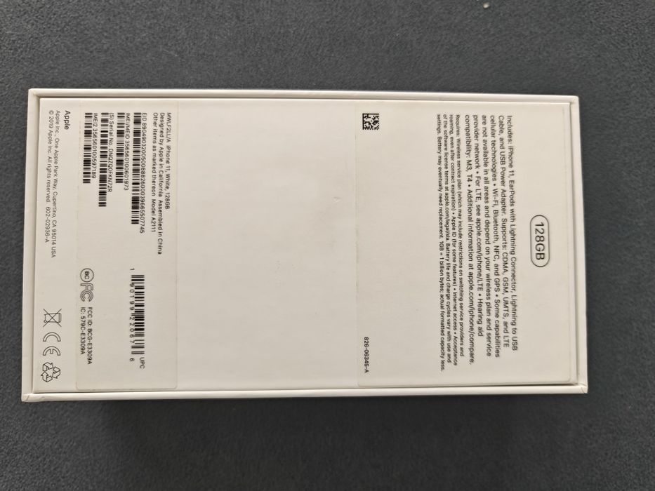 iPhone 11, 128gb, белый