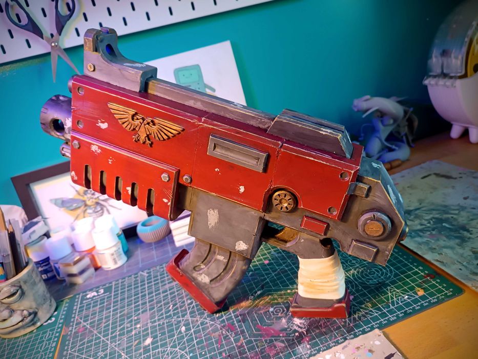 Warhammer 40K Cosplay Косплей комплект пистолети Bolt gun