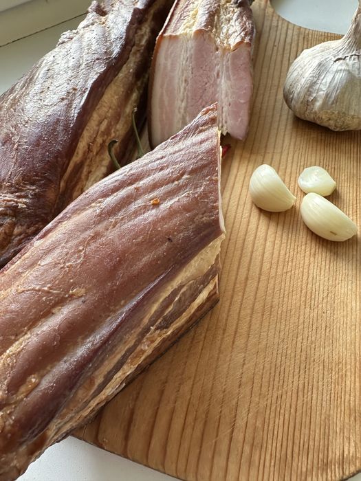 Сало  копченое..