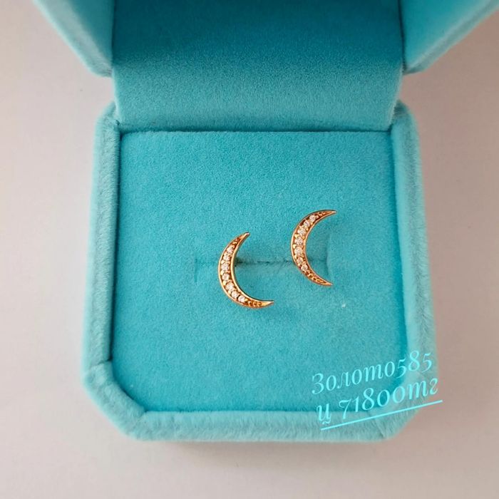 Золото 585 серьги