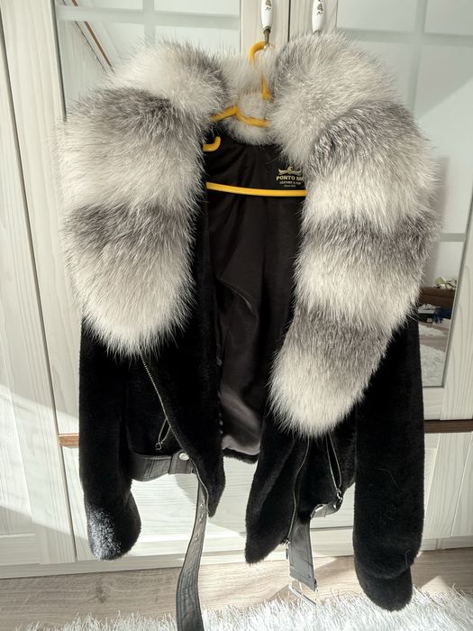 Geaca blana naturala