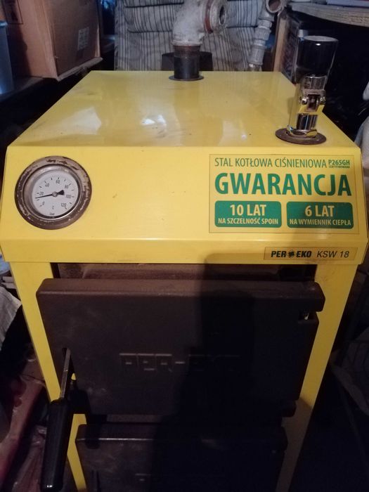 Котел за дърва и въглища 18KW.