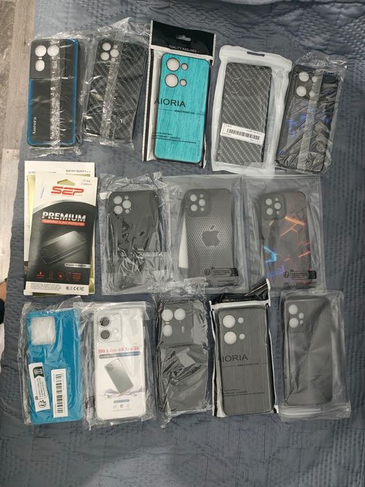 Folii silicon,sticla, huse telefon