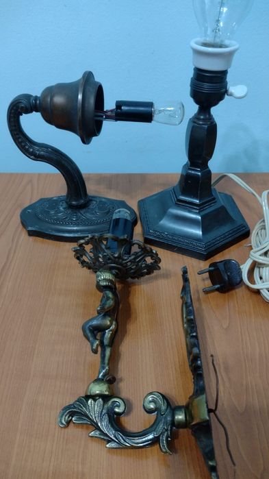 Lampi/veioze/brațe lampi/proiector Etude/voltmetru tester CC/mA