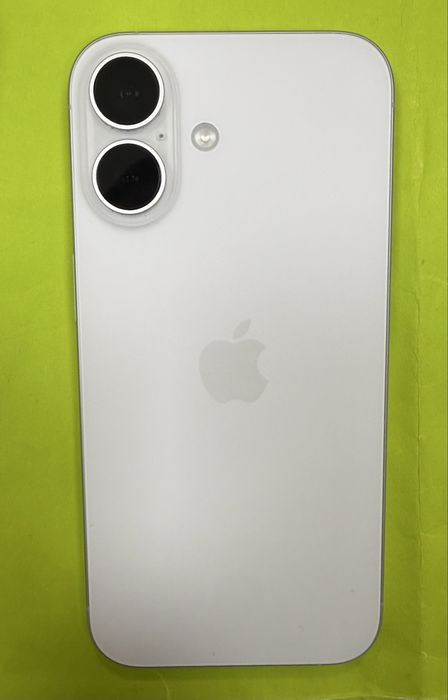 КАТО НОВ 128GB iPhone 16 5G Гаранция  Yettel 2027г. White | Бял