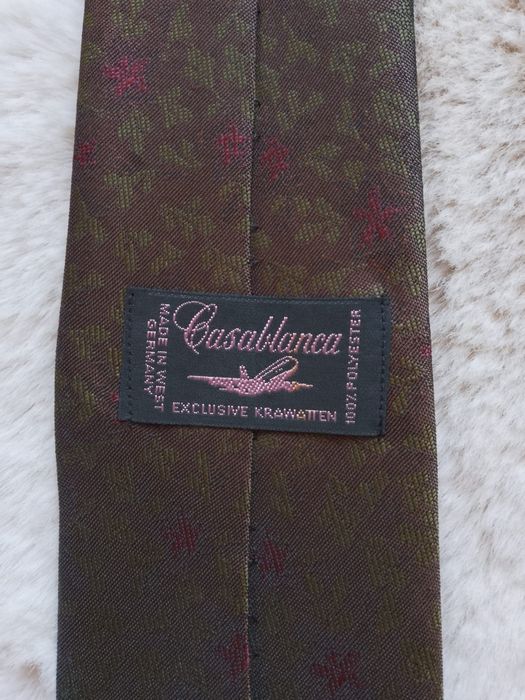 Cravata Vintage Casablanca Germania de Vest anii 80