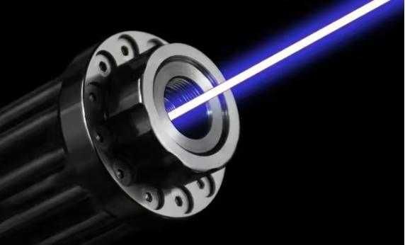 Най-Мощен Син Лазер Запалка Пали Клечка ГориБалон 50000mW 2х18650 21СМ