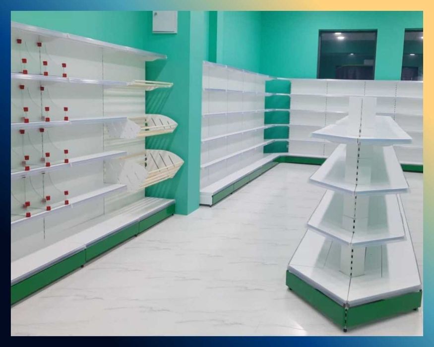 Стеллаж металлический сборный, konstruktiv metall stellajlar