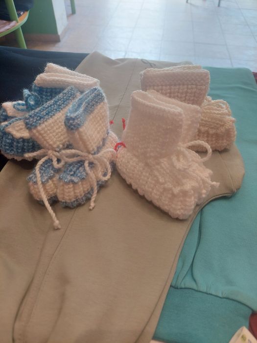 Бебешки плетени буйки