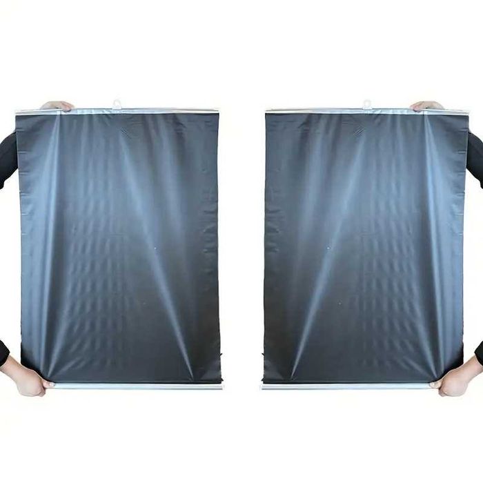 Set 2 parasolare auto retractabile 68x90cm