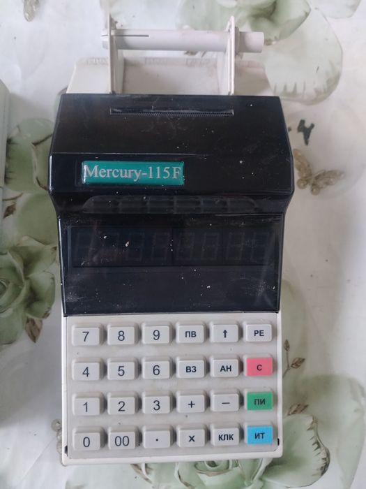 Kassa apparatlari Mercury-115F.  Srochni 3 tasi 300 000