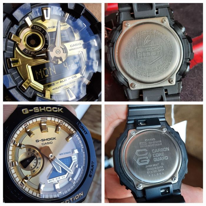 Casio G Shock GA 2100GB GA 710GB