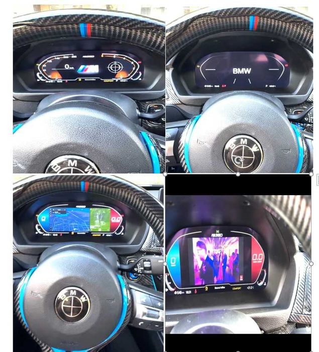 Ceas Bmw FULL  Digital,NOU, cu WIRELESS CARPLAY,BMW seria 3,4