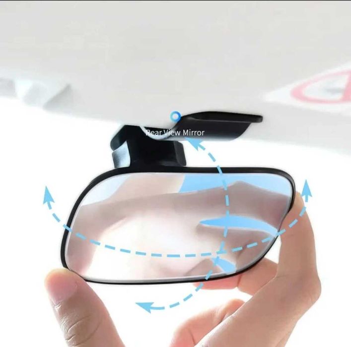 Огледало за обратно виждане 2в1 с широко зрително поле (задна седалка)